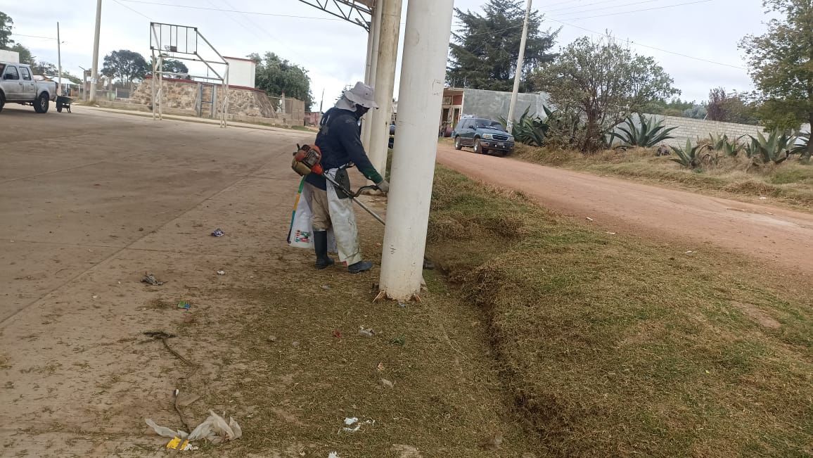 Faenas de la mano de la gente llegan a Las Lajas; se mejoraron espacios públicos
