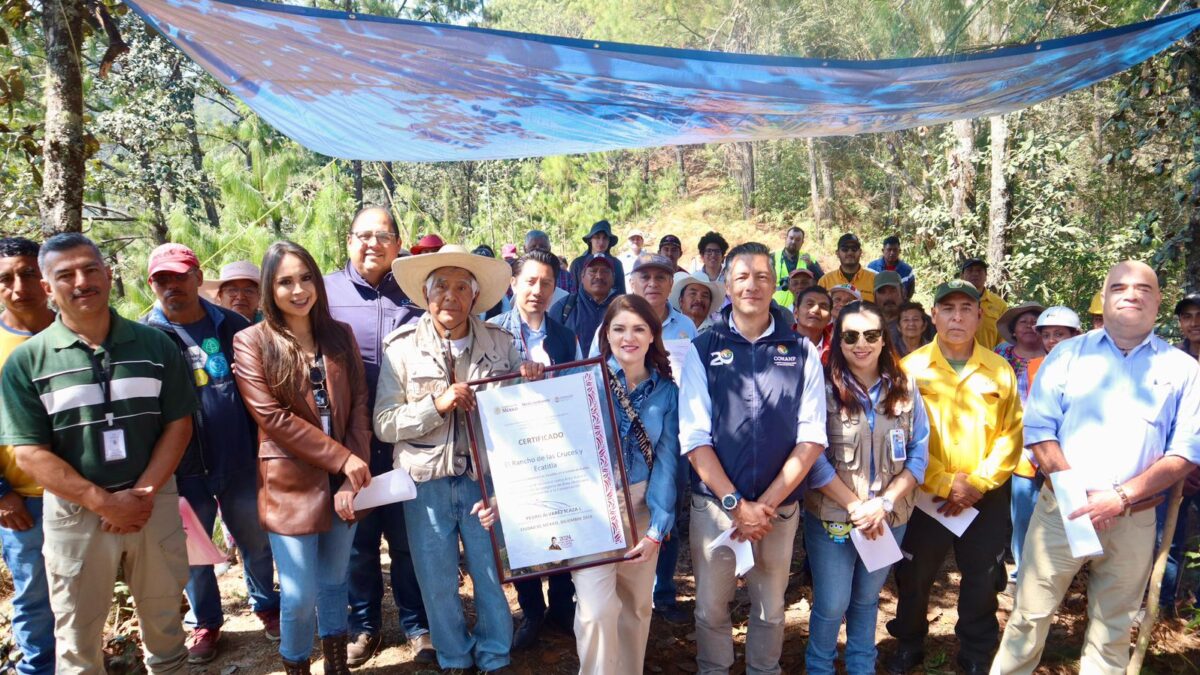 ¡Se logró! Zacatlán tiene su primera Área Natural Protegida destinada voluntariamente… se trata del predio de Las Cruces y Ecatitla