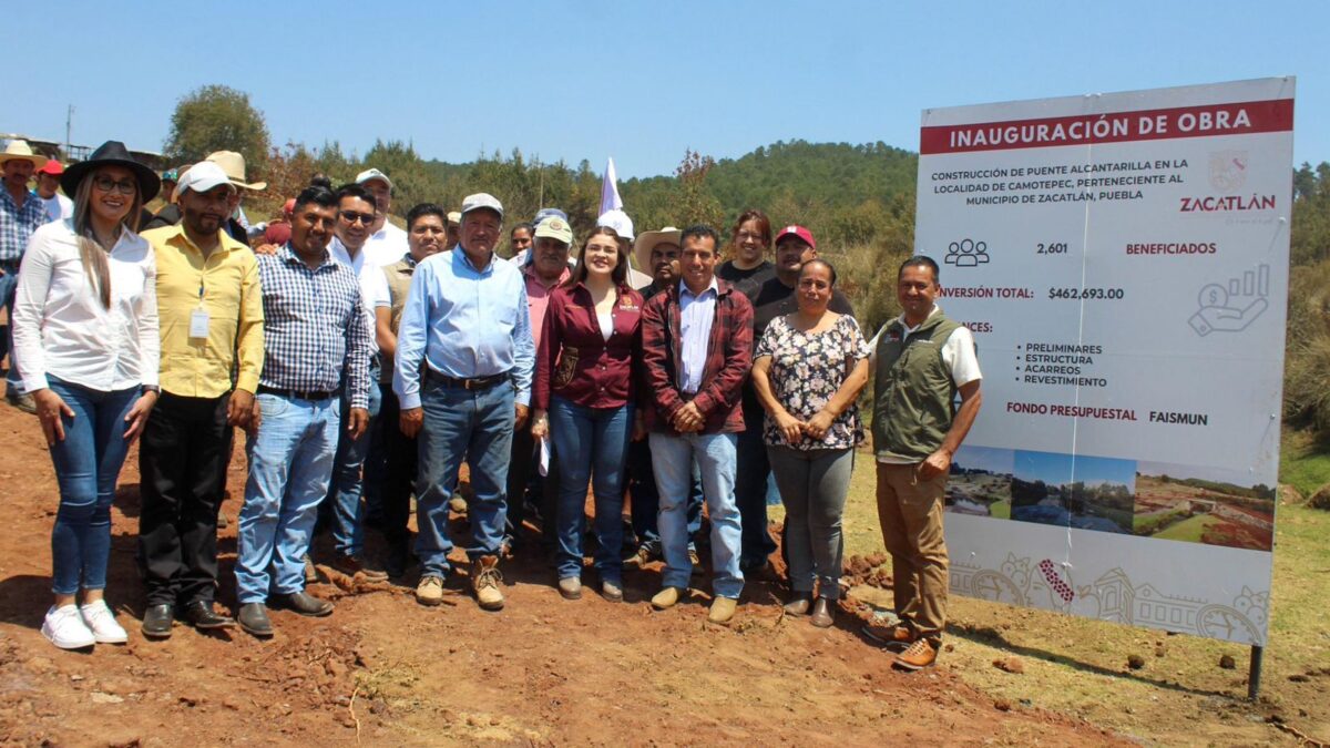 Primera vez que hay maratón de obras en Camotepec: presidente auxiliar