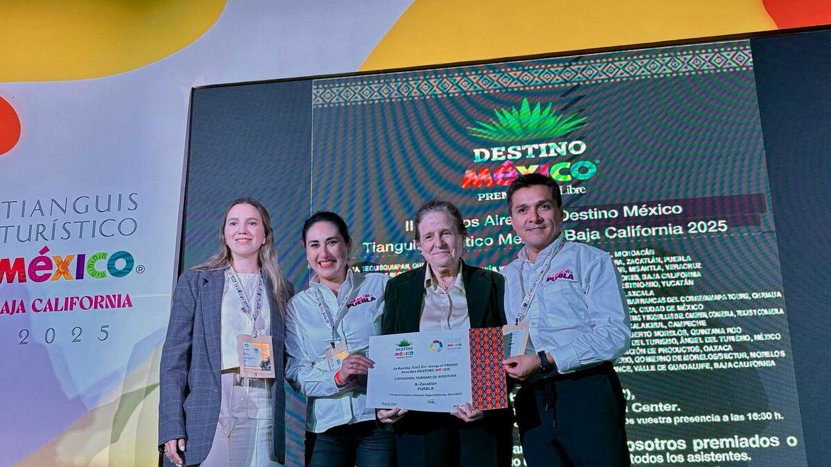 Revista española otorga premio a Zacatlán como mejor Destino de Aventura en México