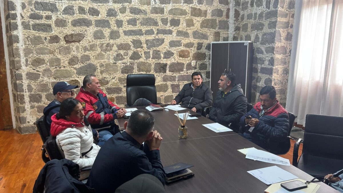 Ayuntamiento de Zacatlán se prepara para contingencias por lluvias