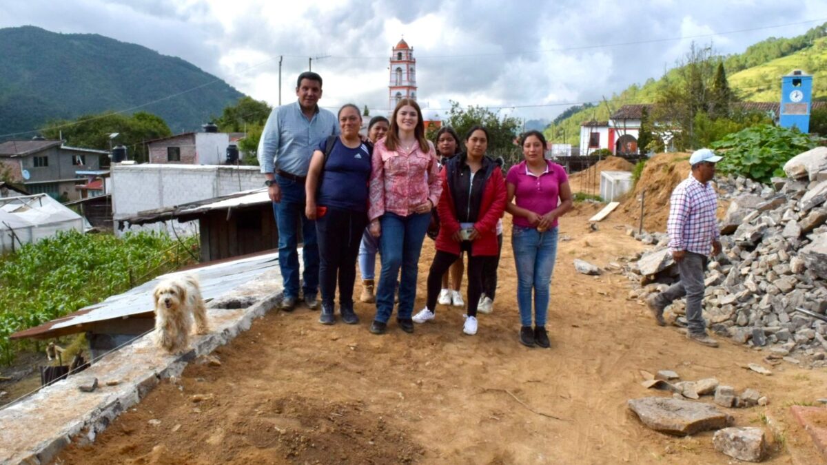 Con obras sociales, Ayuntamiento de Zacatlán y Gobierno del Estado mejoran la calidad de vida en Otlatlán