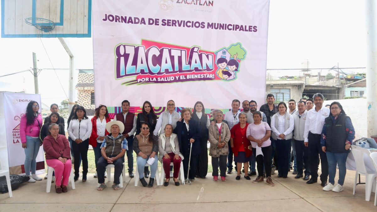Todo un éxito el arranque de las Jornadas “Zacatlán por la Salud y el Bienestar”; mil acciones a favor de la gente
