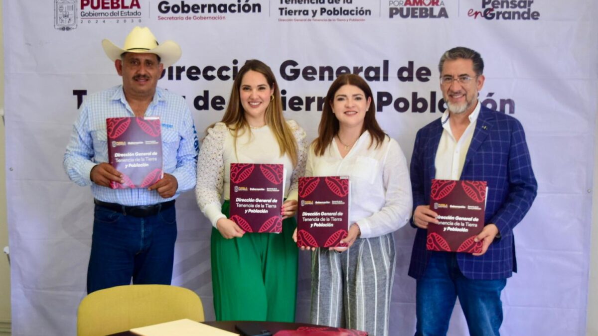 Zacatlán y Gobierno del Estado firman Convenio para Regularización de Predios