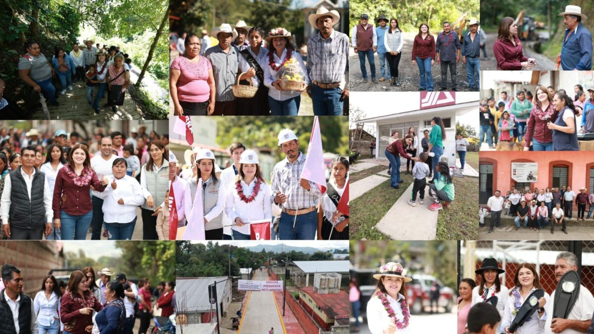 Bety Sánchez realiza maratón de obras en tres juntas auxiliares: “generamos acciones para el bienestar”