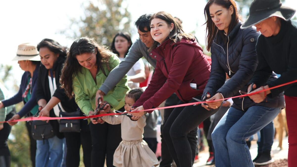 Así se ve la transformación en Tlalixtlipa; inauguran obras para el bienestar social