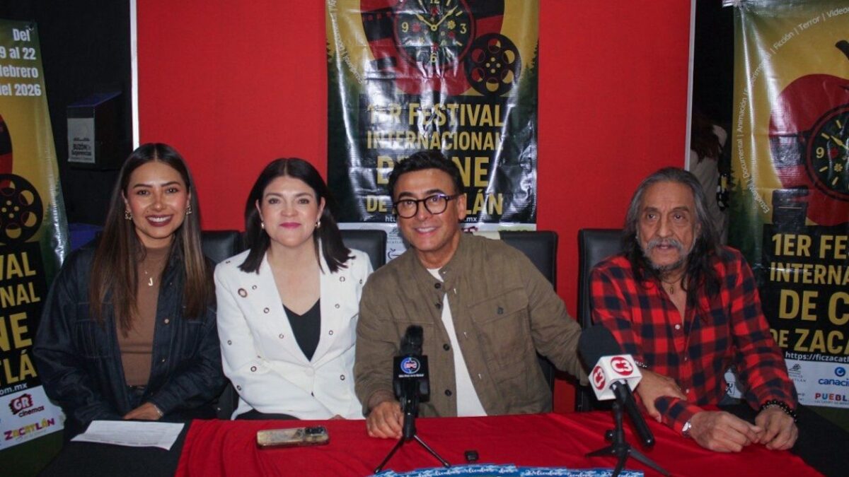 Cineastas, actrices, actores y autoridades inauguran el Primer Festival Internacional de Cine de Zacatlán