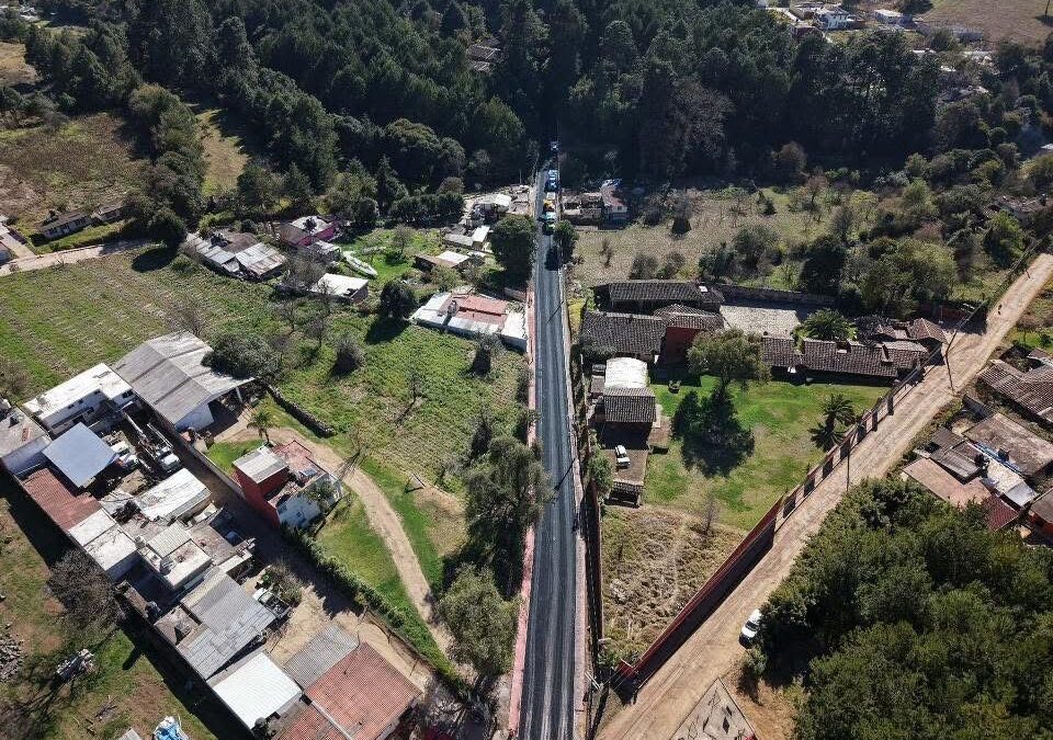 Rehabilitaciones del camino a Tlatempa y la Jicolapa- Hueyapan, quedarán listas en unos días