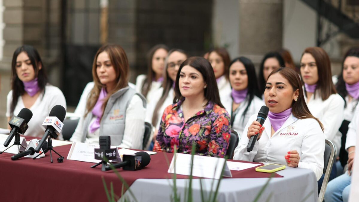 Ayuntamiento de Zacatlán presenta las actividades del Mes de la Mujer; destaca la Carrera del 8M