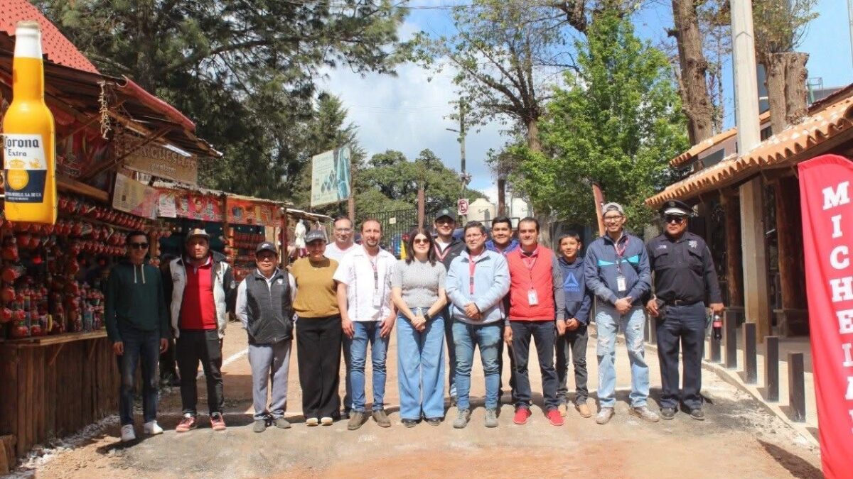 Ayuntamiento de Zacatlán inicia reordenamiento de la zona comercial en los ecoparques turísticos