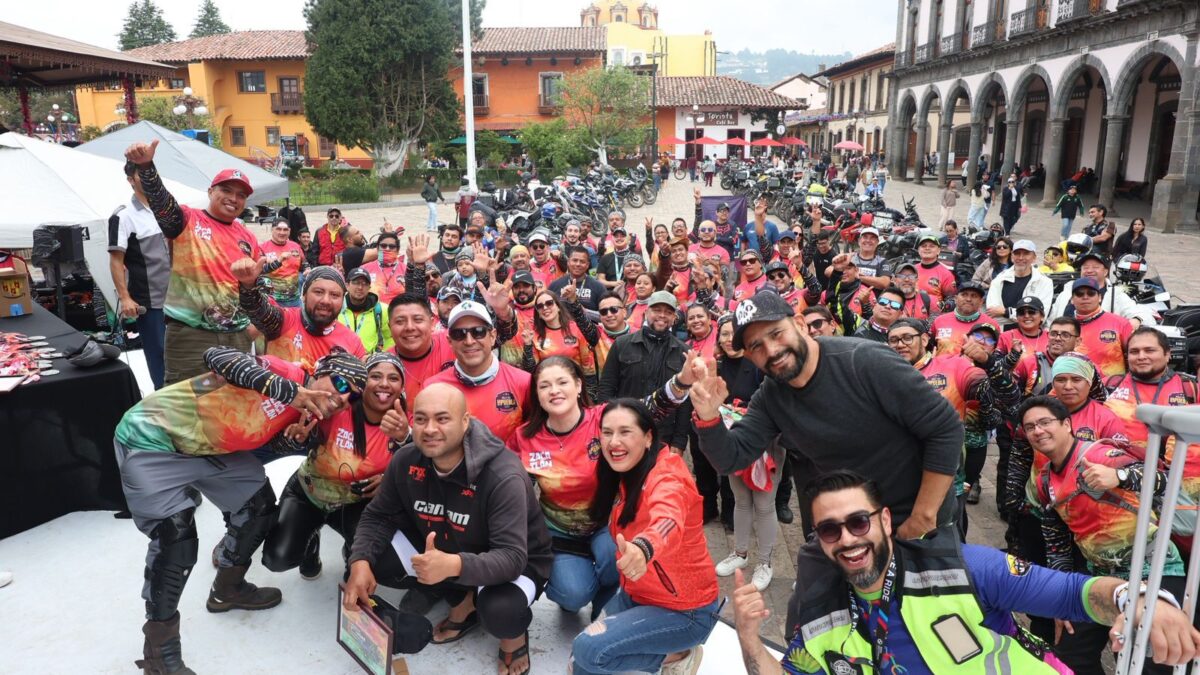 Concluye Rally de Motos ADV; motociclistas recorrieron 9 pueblos mágicos y la sede fue Zacatlán
