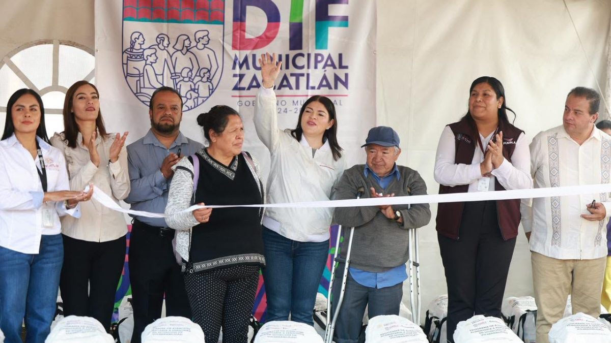 Gobiernos de Puebla y Zacatlán fortalecen apoyo alimentario para personas con discapacidad