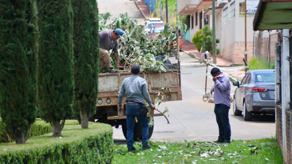 #AgendaZacatlánSustentable: Ayuntamiento rehabilita parque en calle Leandro Valle