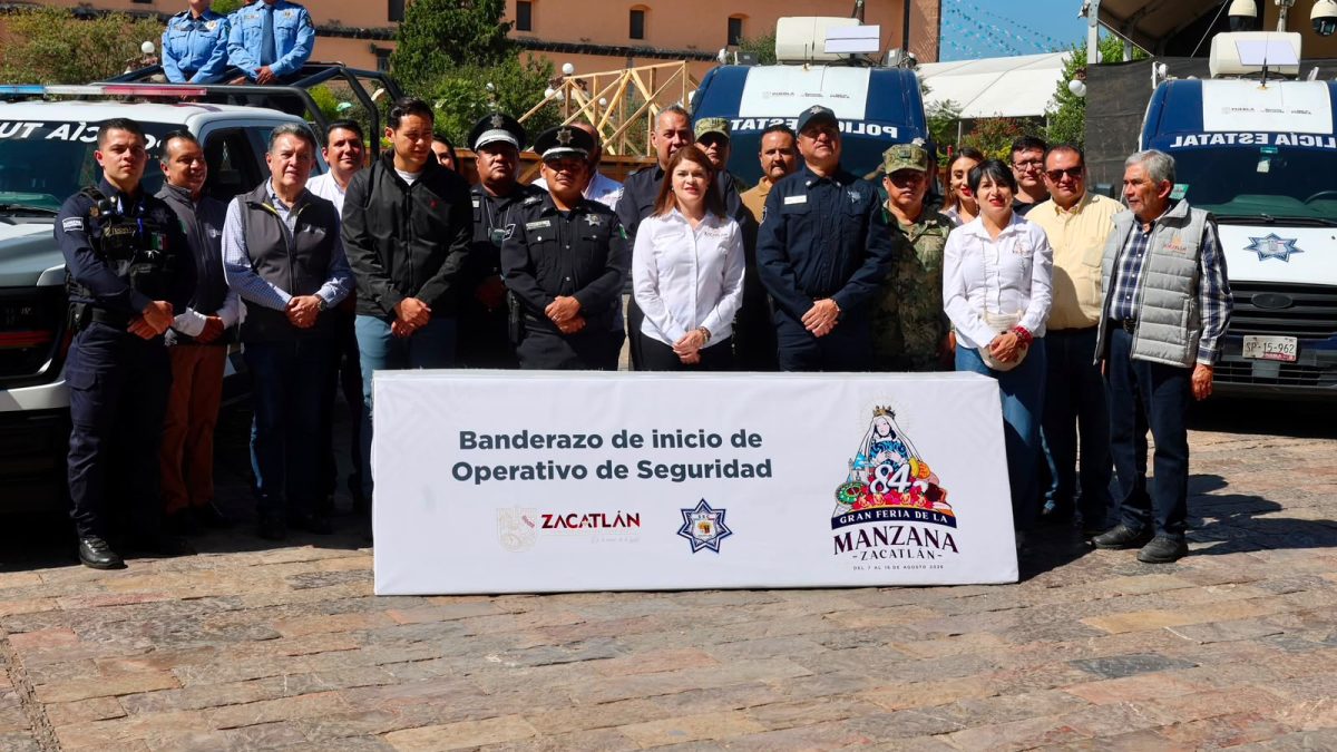 Arranca operativo para garantizar la seguridad de las familias en la 84 Gran Feria de la Manzana