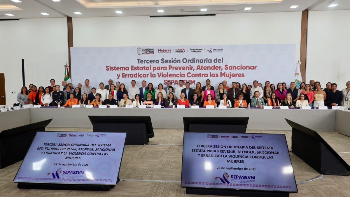 Zacatlán cumple al 100% con las acciones de Alerta de Violencia de Género