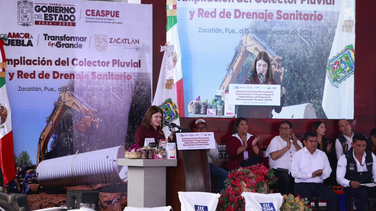 Anuncia Bety Sánchez primera etapa de rehabilitación del Libramiento de Zacatlán y pavimentación de la calle a la Fundación Amparo