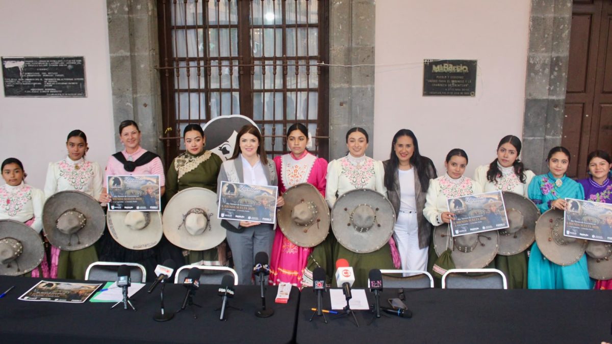 Presentan el 4to Torneo Nacional de Escaramuzas “A rienda suelta” en Zacatlán
