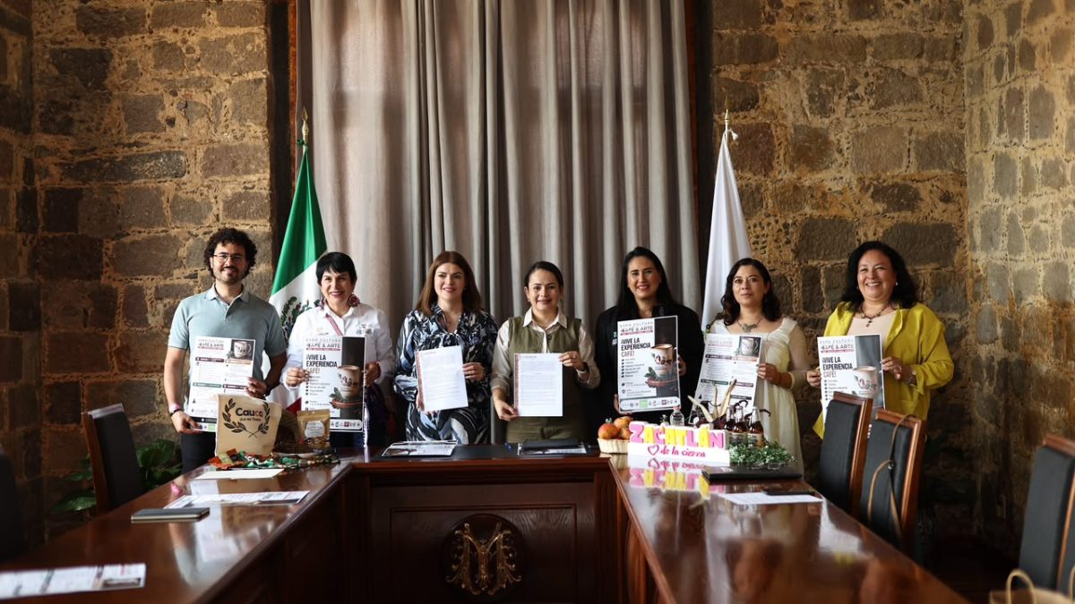 Zacatlán y Cauca, Colombia firman hermanamiento y hacen alianza estratégica procafé