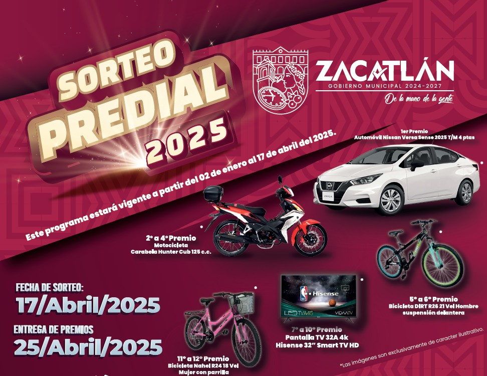 Sorteo Predial 2025
